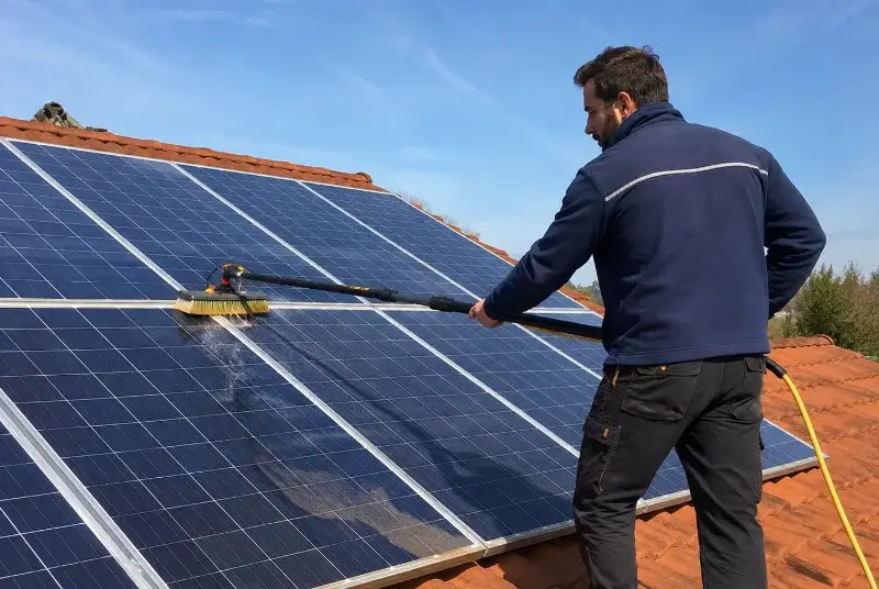 Nettoyage et entretien de panneaux solaires à Allonne